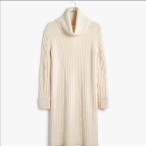 Madewell turtleneck winter sweater dress